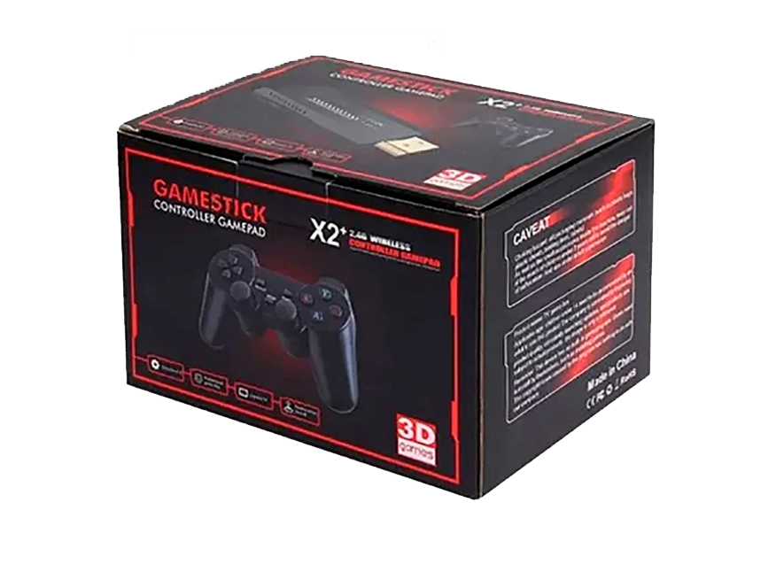 Game Stick Retro X2, 64GB, 35000 Jogos + 2 Controles Sem Fio - Imagem 3