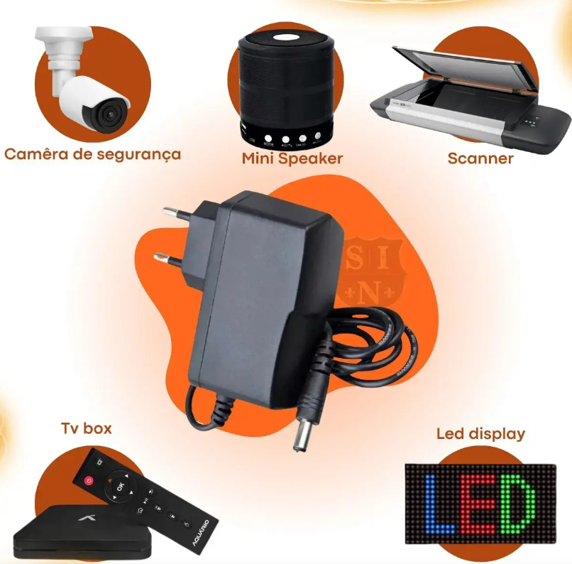 Adaptador Fonte De Energia 5v H'maston Para Tv Box Jk-01 - Imagem 3