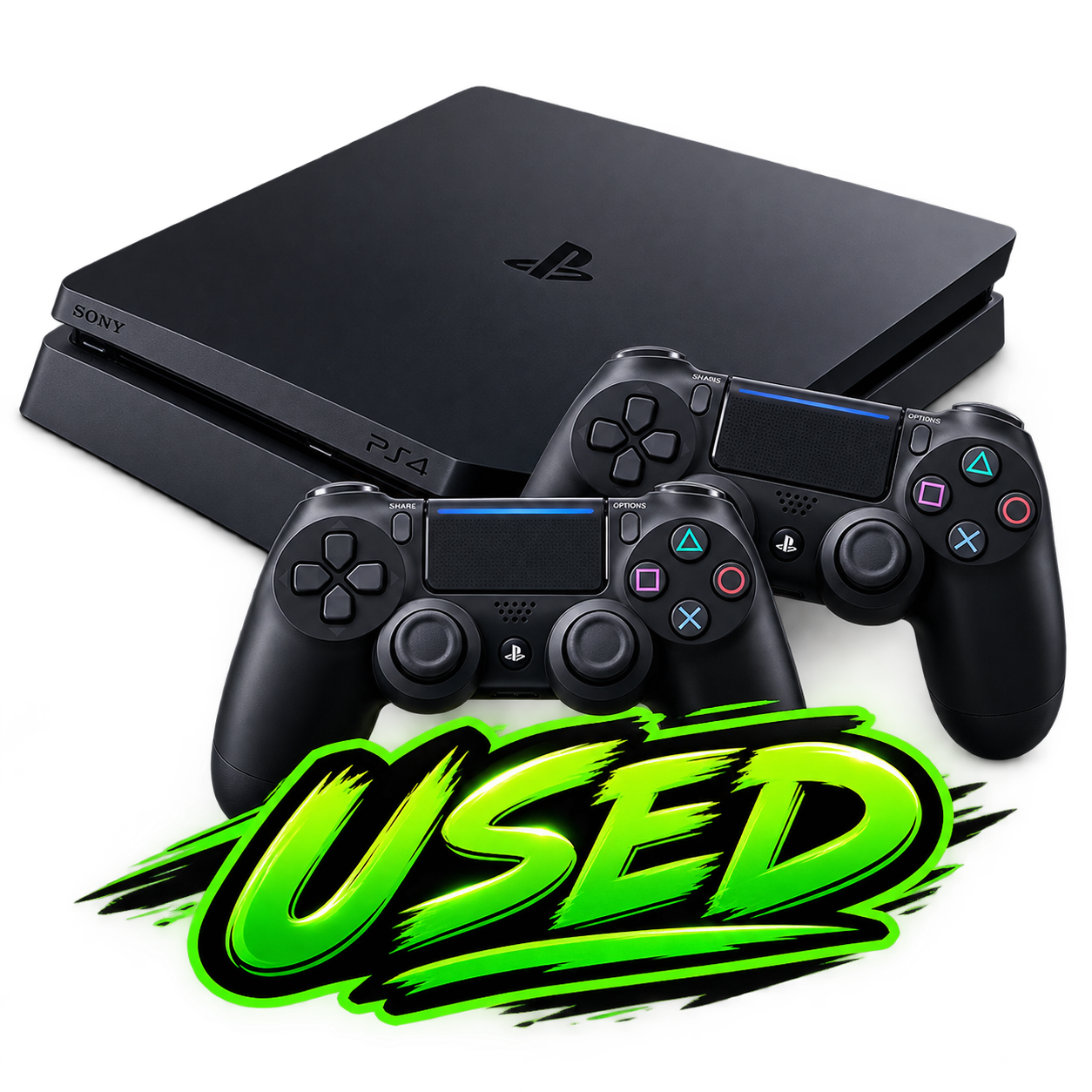Console PS4 Slim 1GB com 2 Controles