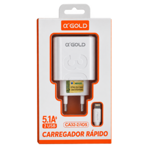 Carregador 5.1A Para IPHONE