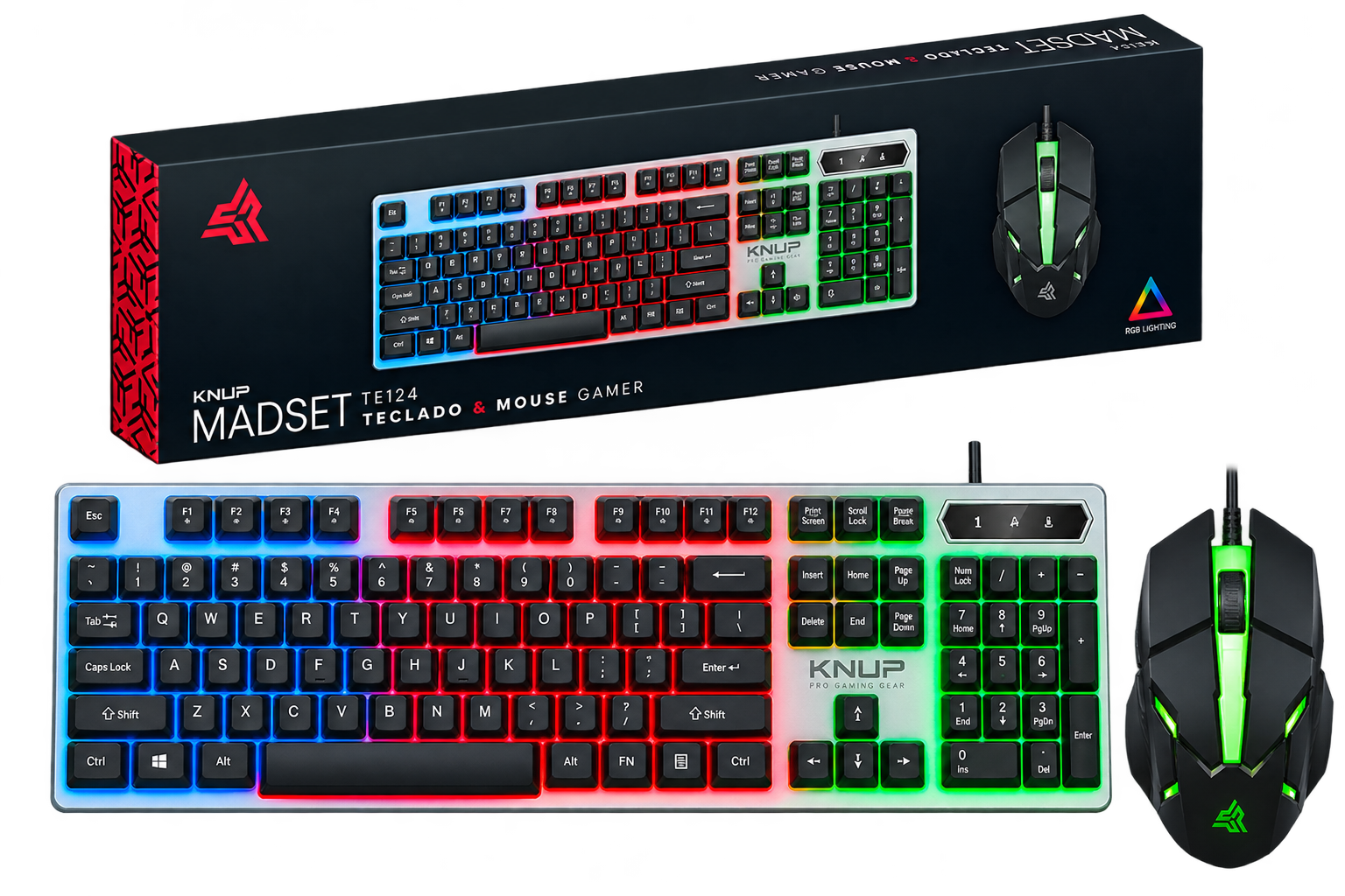MOUSE E TECLADO GAMER - Imagem 2