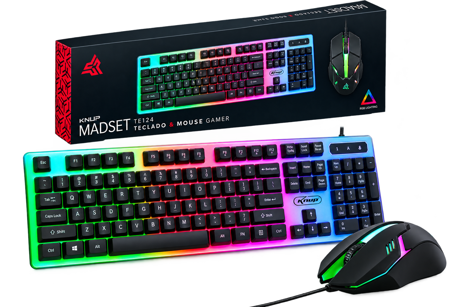 MOUSE E TECLADO GAMER