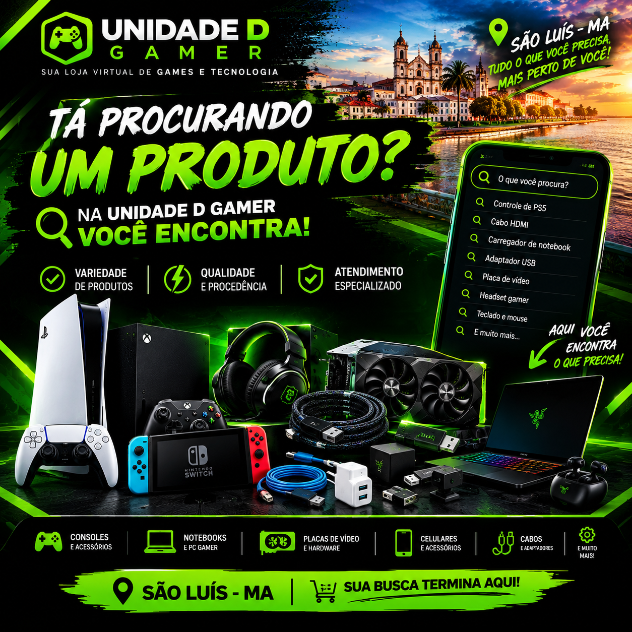 Anúncio-Gamer-Neon-em-São-Luís